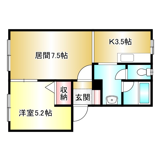 なぎさパレスの間取り