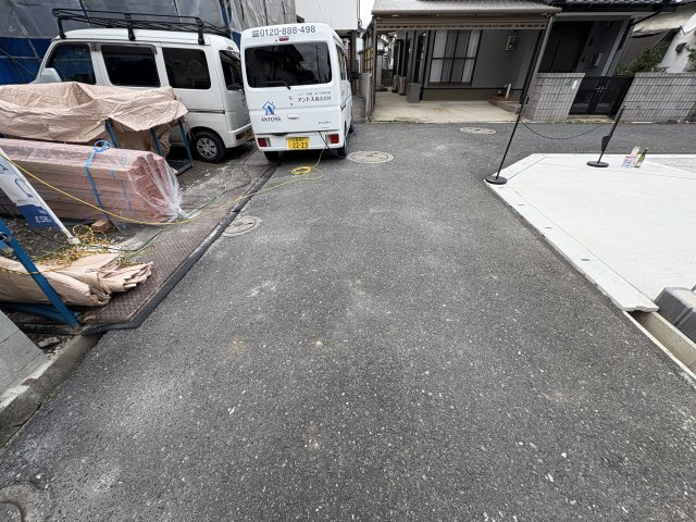 Bloom₋ブルーム　小倉南区津田新町1丁目4期　の前面道路含む現地写真|前面道路含む現地写真です