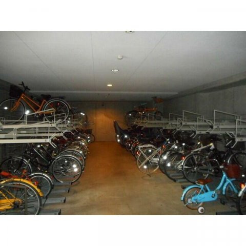 リエトコート向島のその他共用部分|駐輪場