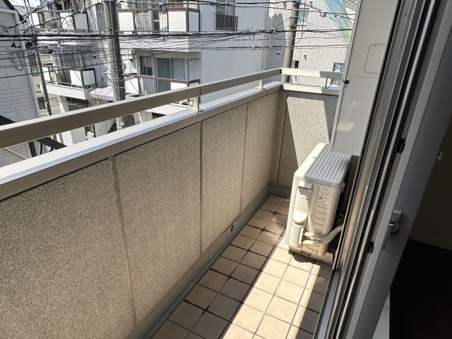 メゾン文園のバルコニー