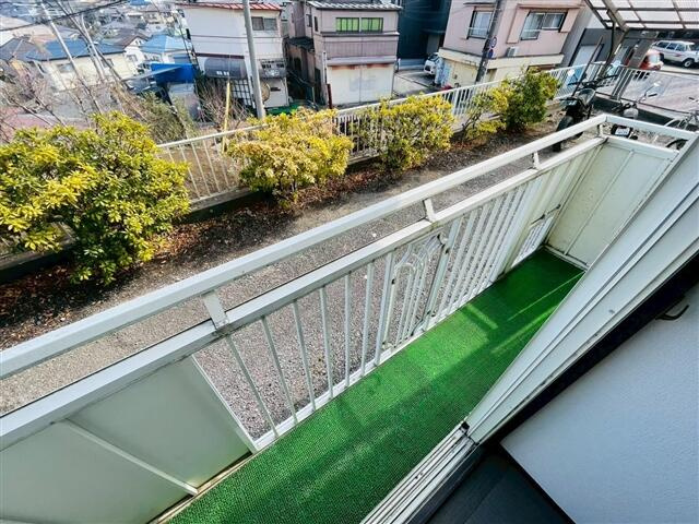 Ｍ．Ｍホームのバルコニー