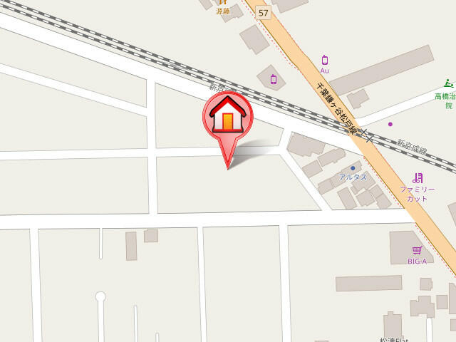 五香ビレッジの地図