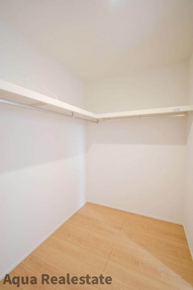 オール電化デザイナーズハウス高松市六条町④の収納|各部屋に収納スペース有り。　※同仕様モデルハウス画像