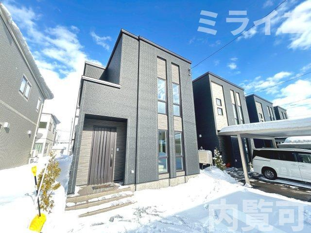 【新築戸建】江別市東野幌町7棟の外観