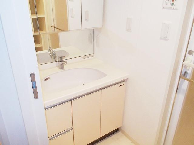 レヴィールヒルズ入間リバービューの洗面所