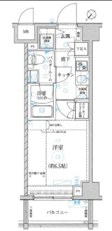 【間取り】 | レアライズ立川 | 間取り図です。