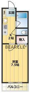 【間取り】 | ベルコート96