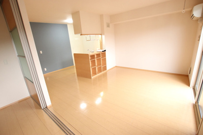 エアコン、室内物干し付きのＬＤＫ１２帖