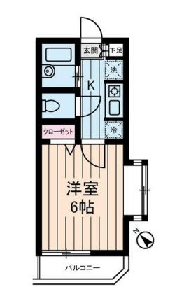 【間取り】 | カディカワセⅢ