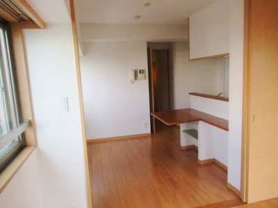 【居間・リビング】 | ルミエール池袋要町 | ダイニングキッチン　※前回募集時2019年2月撮影の写真