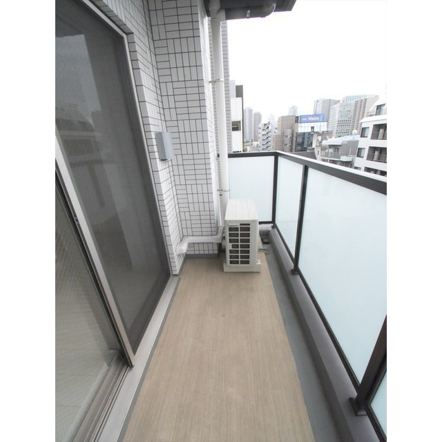 クオリタス水天宮前のバルコニー