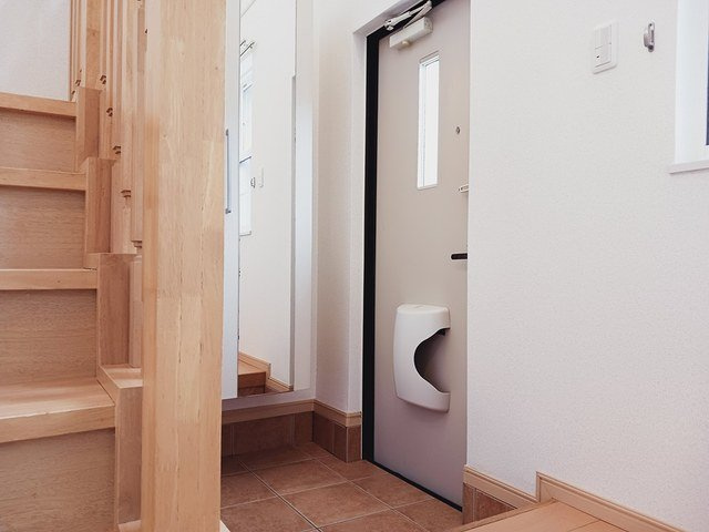 ル・シエルの玄関|きれいな玄関です