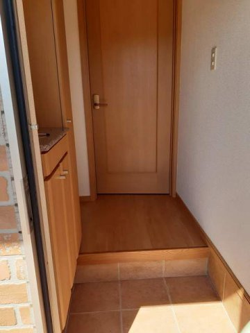 ポライトリーＢの玄関