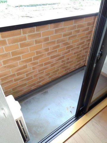 ポライトリーＢのバルコニー