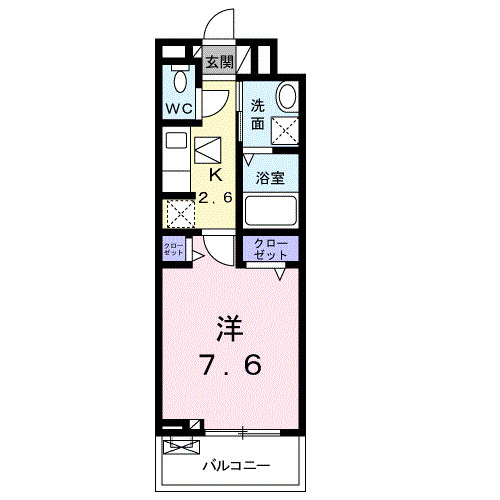 アクアプラ島田の間取り