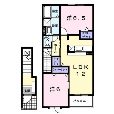 サンエイツプレインＣの間取り