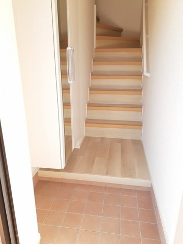 モーニング　グローリーの玄関