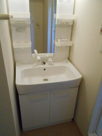 アンジュフランＢの洗面所