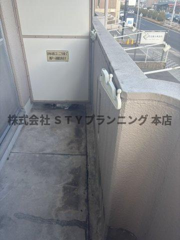 仲介手数料0円！イトウマンション植田のバルコニー