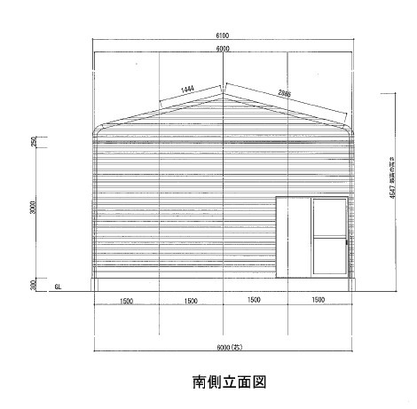 仮称　鹿渡ストレージの区画図
