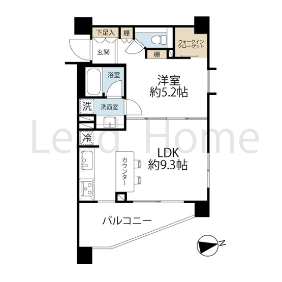 【間取り】 | ジェイパーク恵比寿Ⅳ