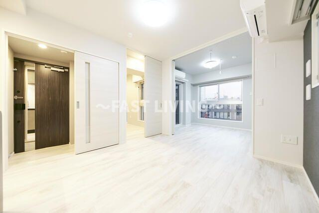 ザ・ライオンズフォーシア八丁堀の居間・リビング