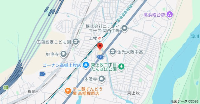 カンマキーノの地図