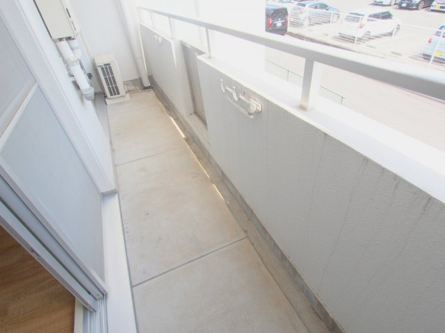 第3コーポ岡村のバルコニー