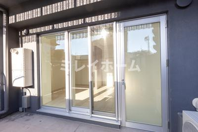 パークティアラ北馬込のバルコニー