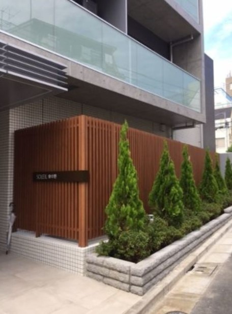 ソレーユ 東中野のエントランス