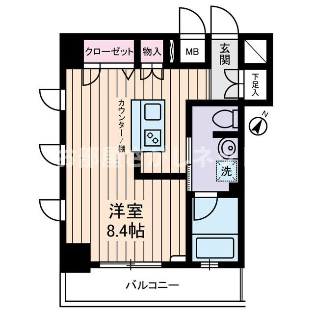 クオーレ西新宿の間取り