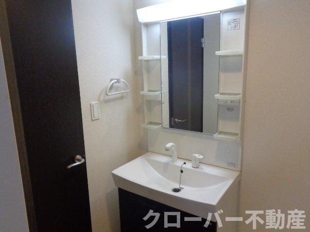 ヴァンルージュⅡの洗面所|洗髪洗面化粧台