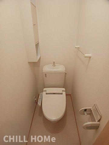 オスピターレ　カーサⅠＡのトイレ|当社、チルホームのHPもご覧ください(^^)/物件情報多数♪