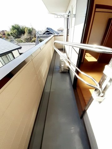 ビレッジコートⅡのバルコニー