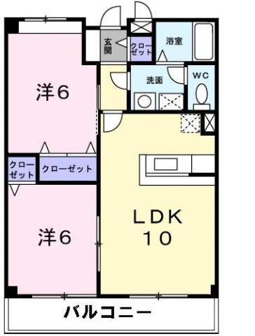 ビレッジコートⅡの間取り