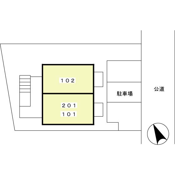 テラルハイツ　　 刈谷市近郊の賃貸はクラスホーム刈谷店の駐車場