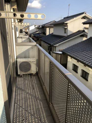 【バルコニー】 | グランラシュレ A棟 | 南東向き