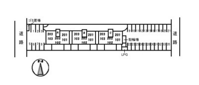 【区画図】 | グランラシュレ A棟