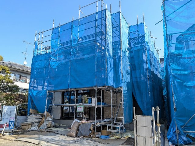 八王子市　中野町　新築一戸建て　２期の外観|～西八王子駅徒歩34分　ZEH水準の省エネ住宅　全棟2台駐車可能～