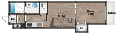 クリエオーレ東山町の間取り