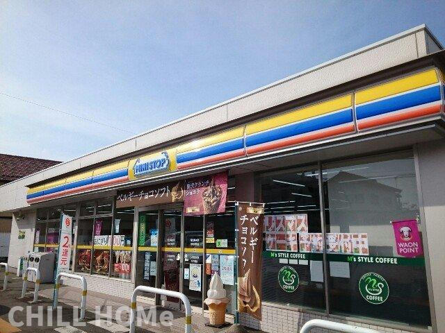 グラジオラス　Ⅱの周辺|ミニストップ片岡町店まで800m
当社、チルホームのHPもご覧ください(^^)/物件情報多数♪