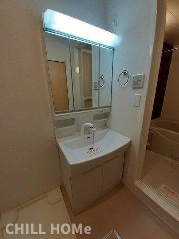 グラジオラス　Ⅱの洗面所|当社、チルホームのHPもご覧ください(^^)/物件情報多数♪