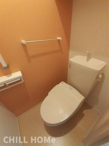 グラジオラス　Ⅱのトイレ|当社、チルホームのHPもご覧ください(^^)/物件情報多数♪