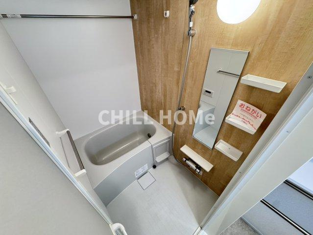 グリーンパークⅡの浴室|当社、チルホームのHPもご覧ください(^^)/物件情報多数♪