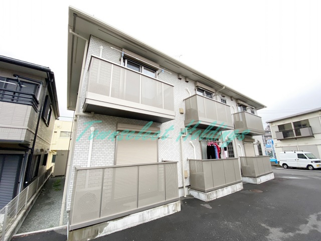 藤沢市善行７丁目のアパートの外観