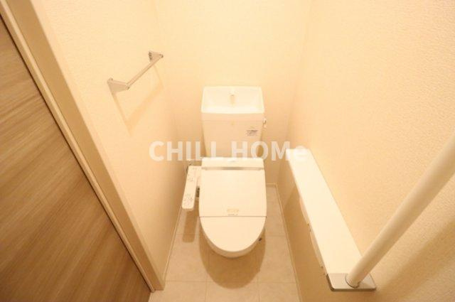 ルビー　Ａのトイレ|当社、チルホームのHPもご覧ください(^^)/物件情報多数♪