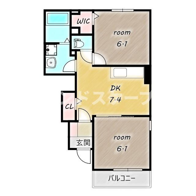 ノイ　レジデンスⅢの間取り|高崎、前橋のお部屋探しはエンドスケープまで！お客様の理想お聞かせ下さい♪