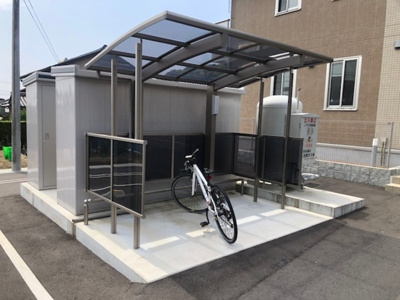 【その他共用部分】 | アンシャンテ | 駐輪場