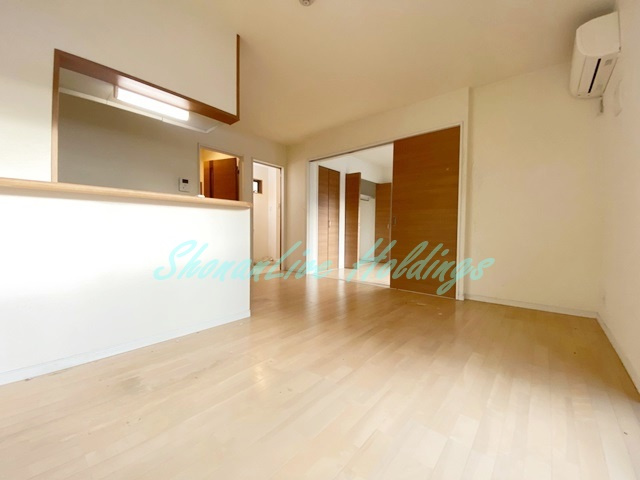 横浜市栄区飯島町のアパートの寝室