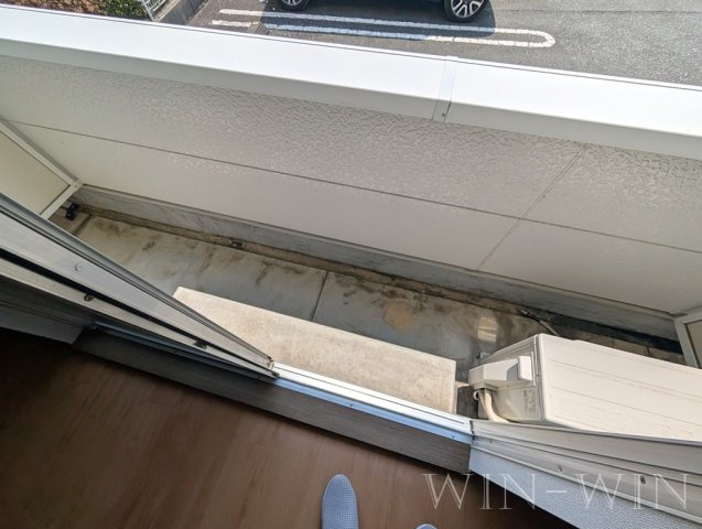 アイランド花月のバルコニー